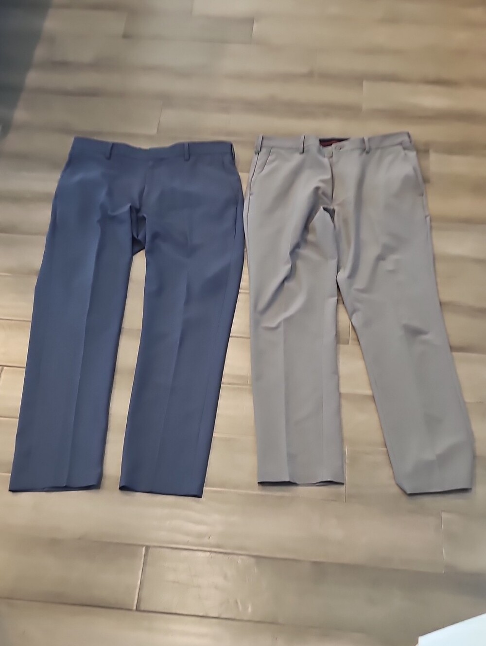 Van Heusen Men's Dress Pants in Navy and Light Gray